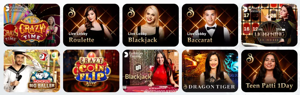 Live casinospill CRASH CASINO