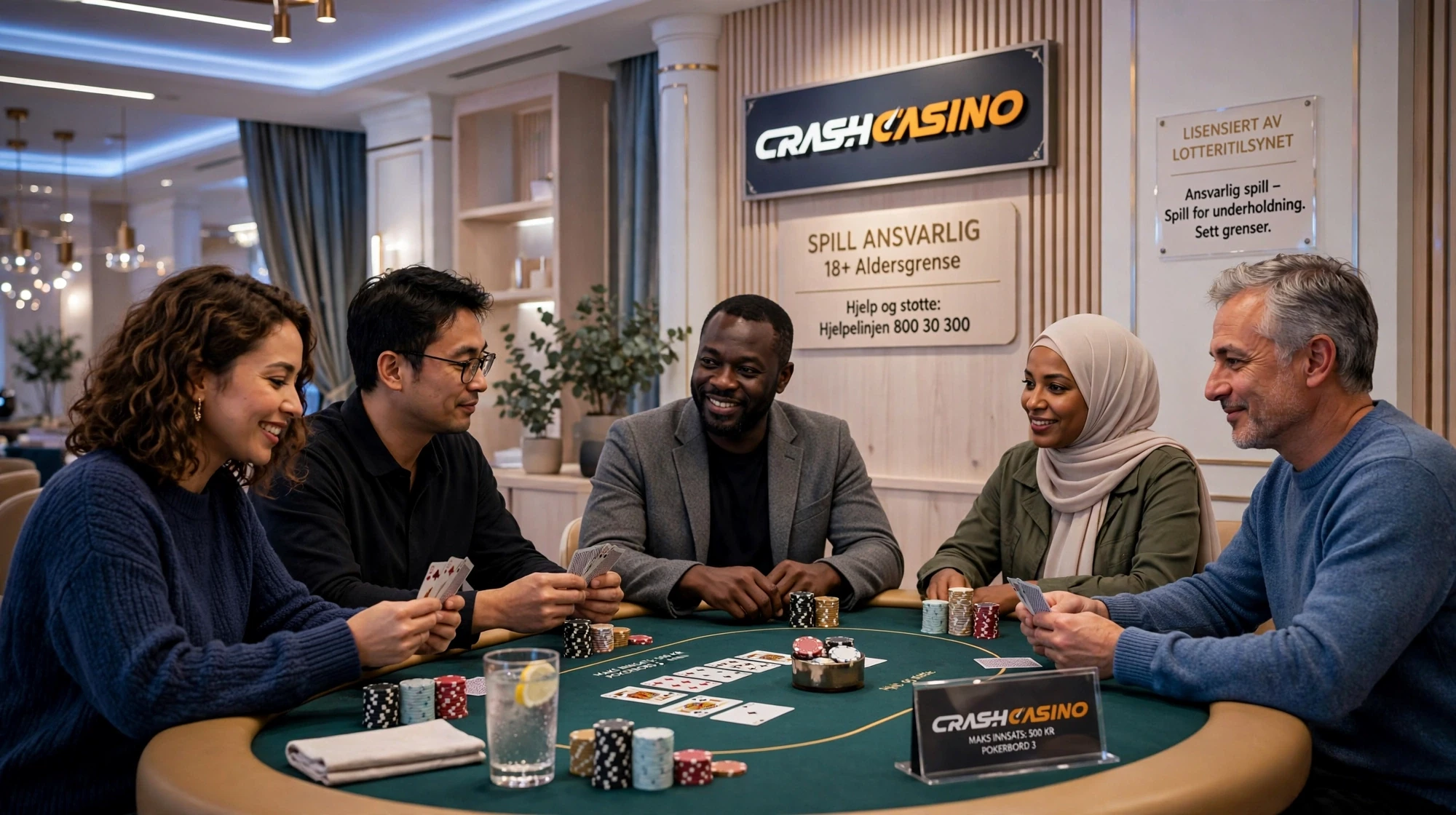 Pokerregler CRASH CASINO