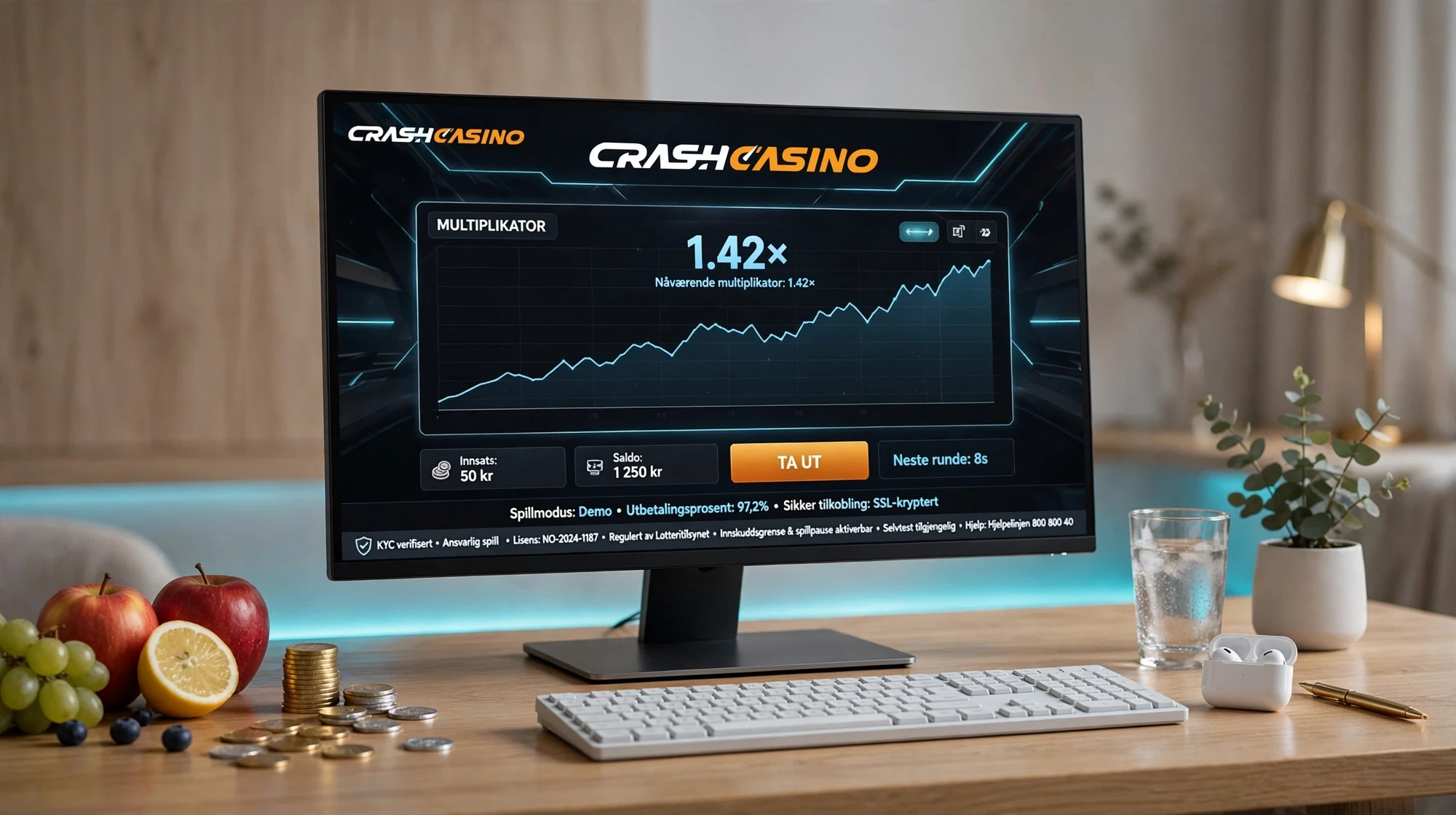 spilleautomater CRASH CASINO
