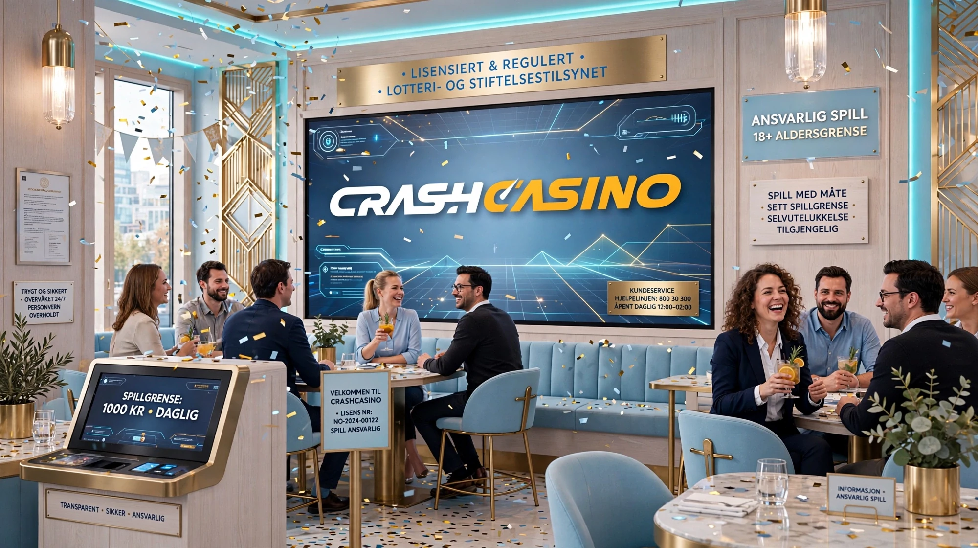 gode spilleautomater på Crash Casino