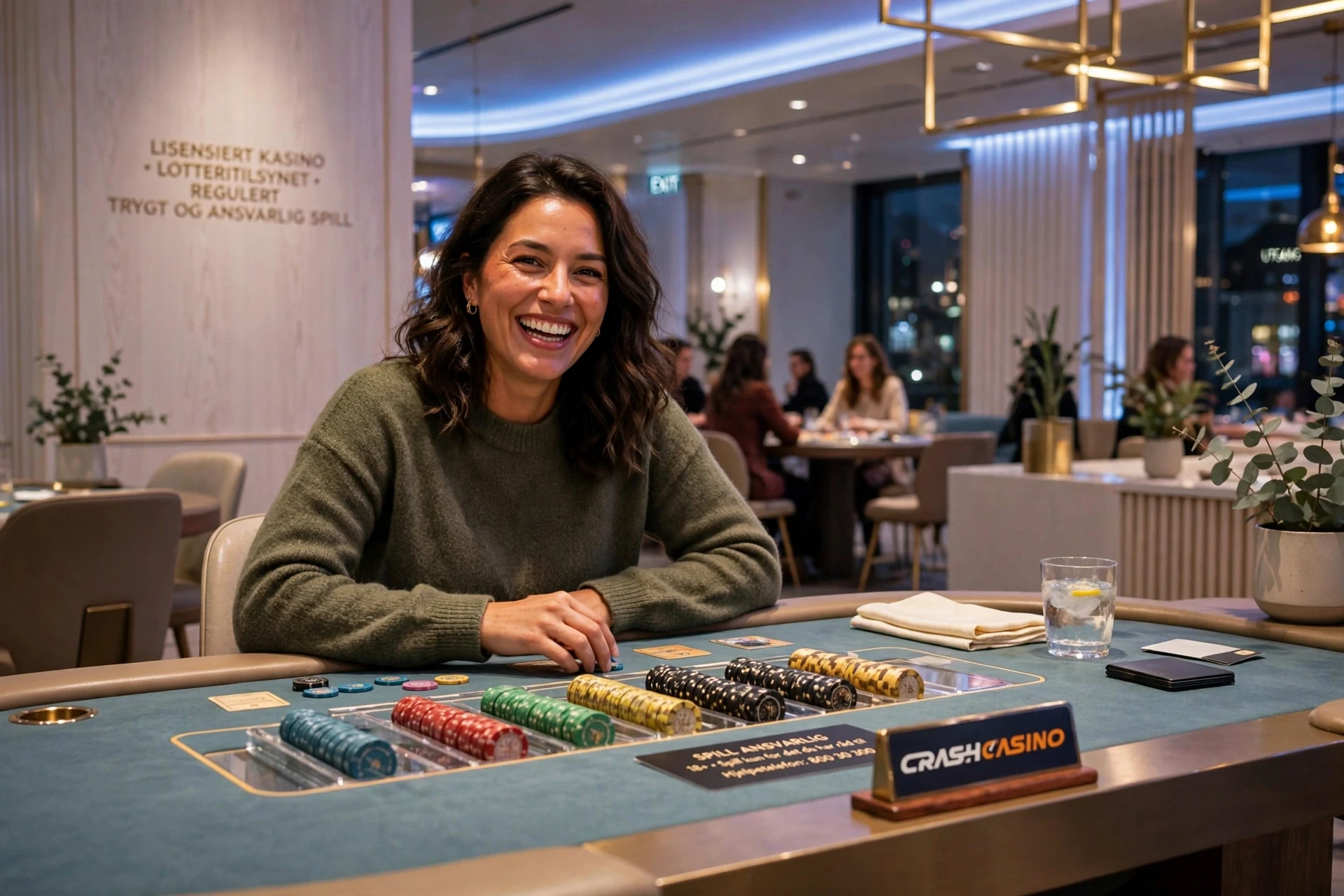 bonus dans les mains de l'homme au casino Crash Casino CASINO