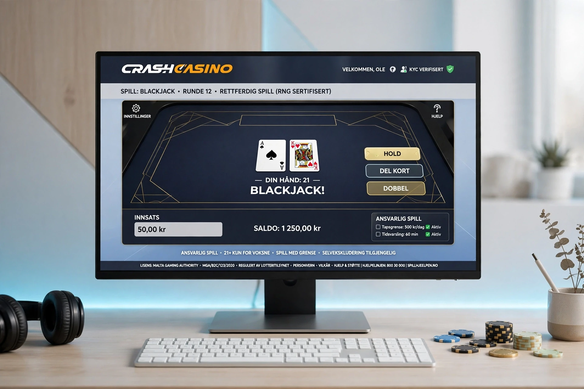 online baccarat spill CRASH CASINO
