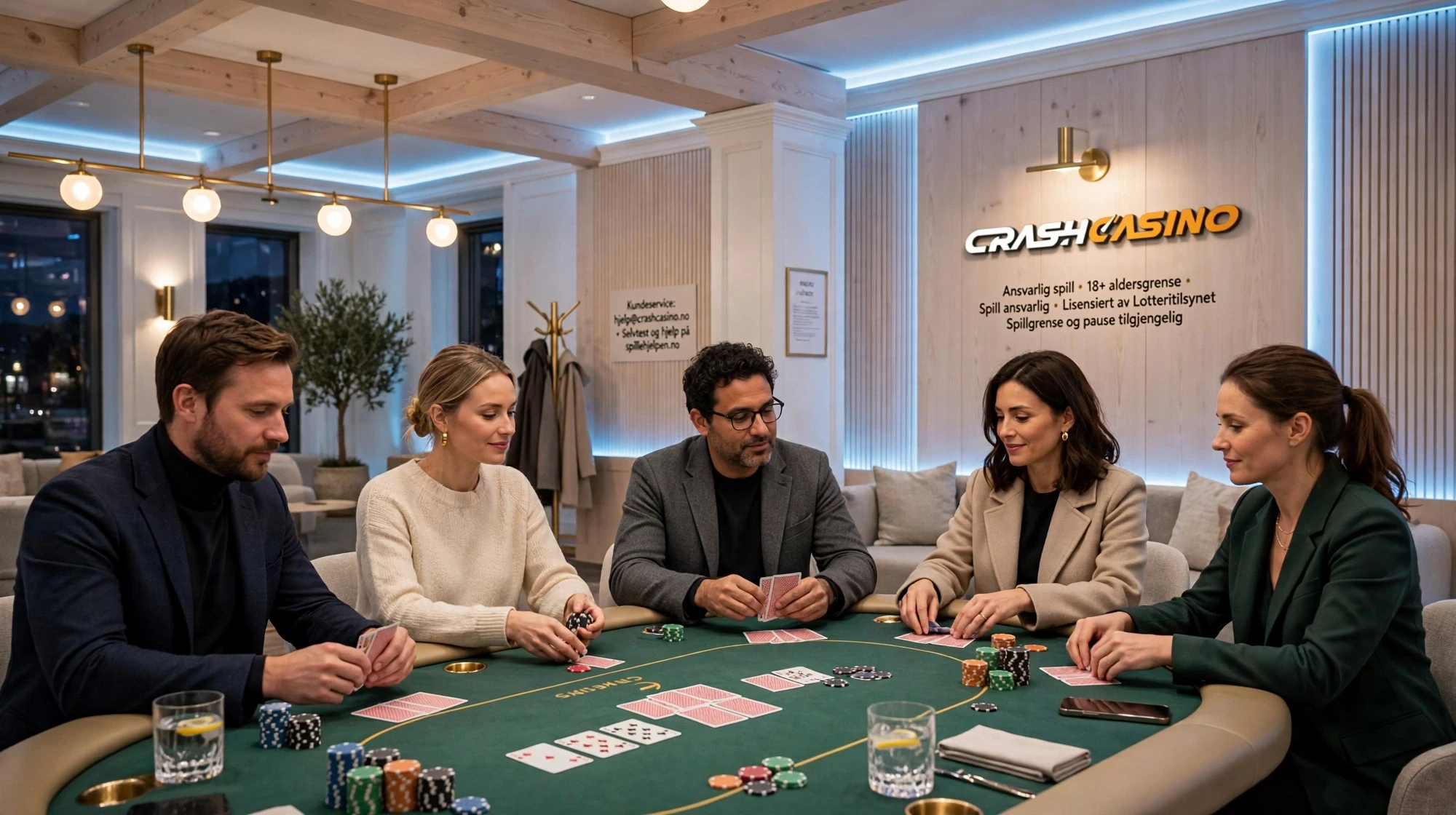 pokerturnering hos CRASH CASINO