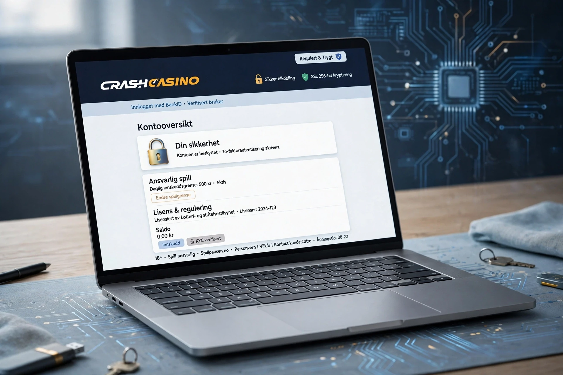 SSL-sertifikat CRASH CASINO