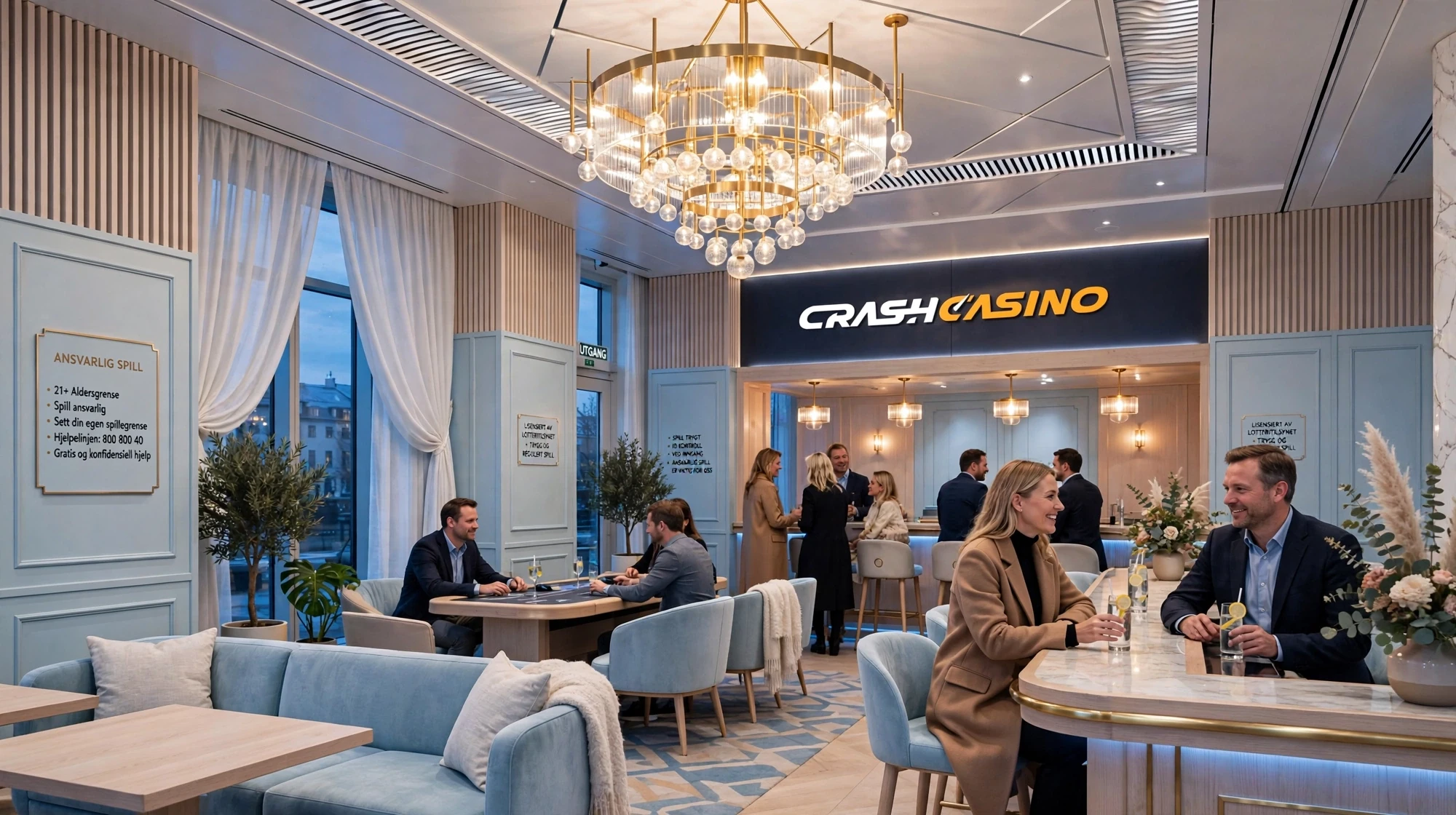The casino and the French flag Crash Casino CASINO